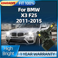 LED Car Headlights HID Bulbs D1S Turbo Lights 50000LM 6000K Auto Lamp For BMW X3 F25 2011