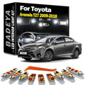 14-Piece LED Interior Light Kit for Toyota Avensis T27 2011- 2014 - Canbus Dome Map Door Trunk Bulbs | AUTOKITSHOP
