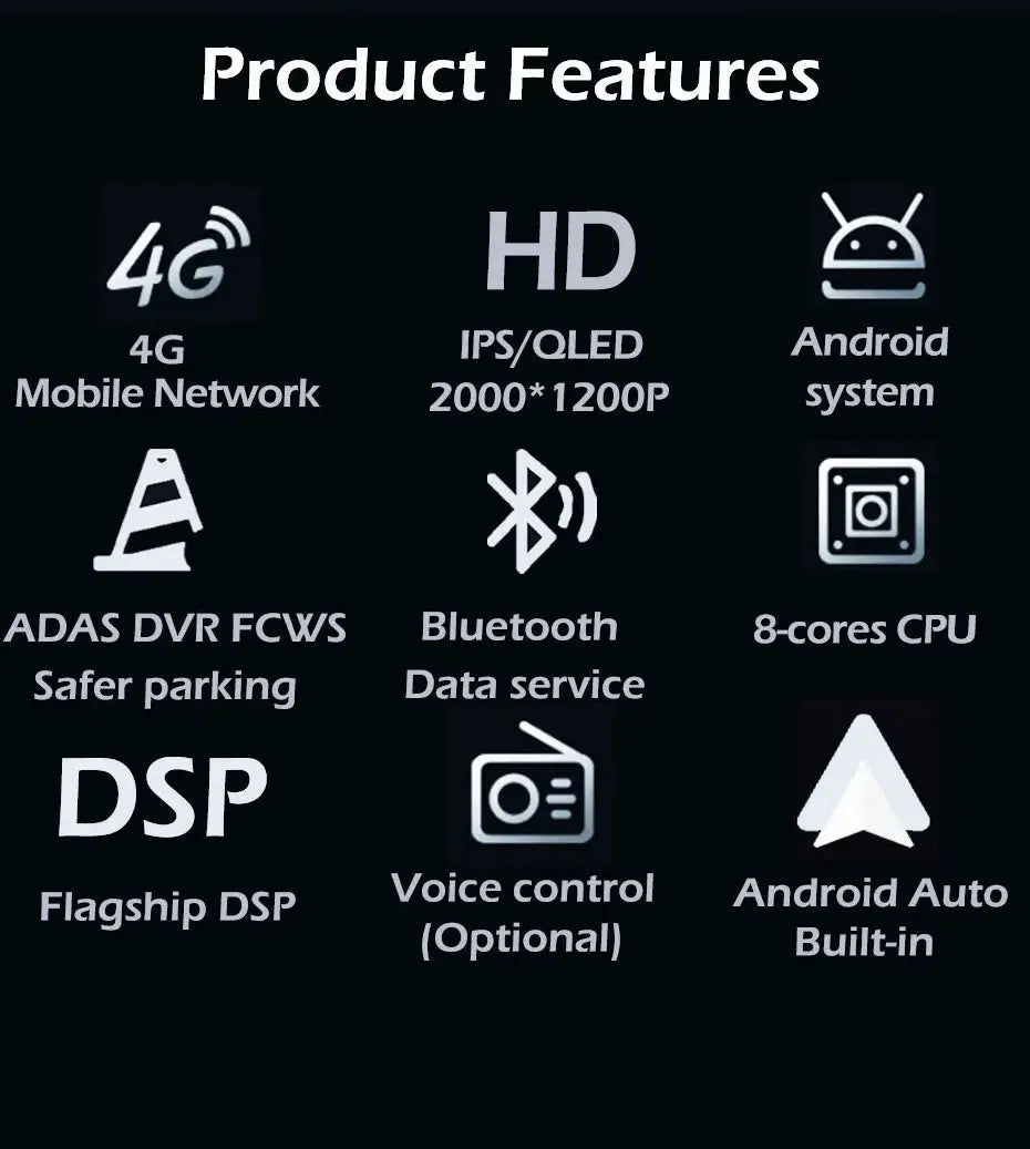 For Citroen C3 DS3 Android Auto Car Radio Multimedia Player Monitor Stereo Navigation GPS  | AUTOKITSHOP