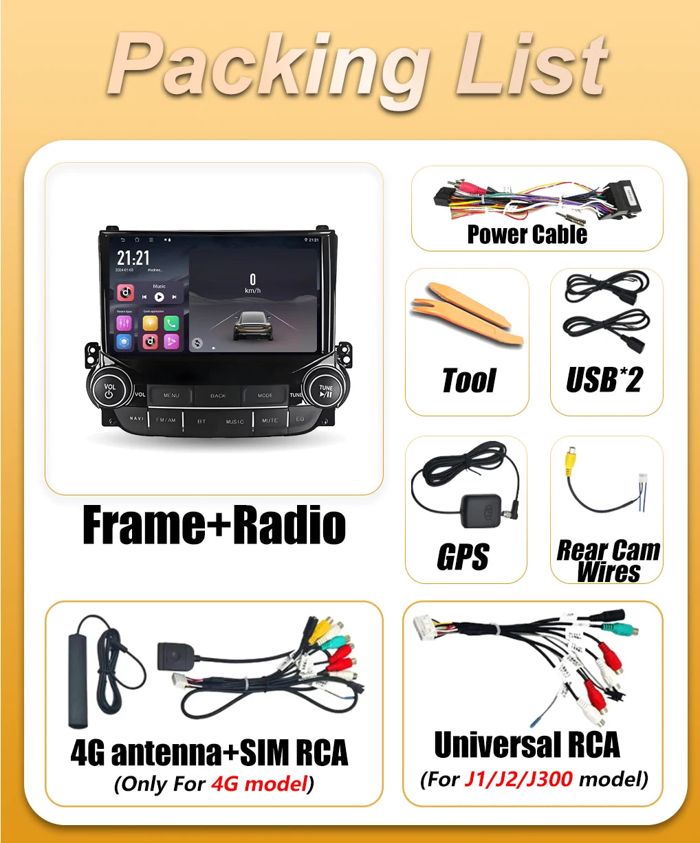 Android 16 Auto Car Radio For Chevrolet Malibu XL 2012 2013 2014 2015 Carplay Multimedia V | AUTOKITSHOP