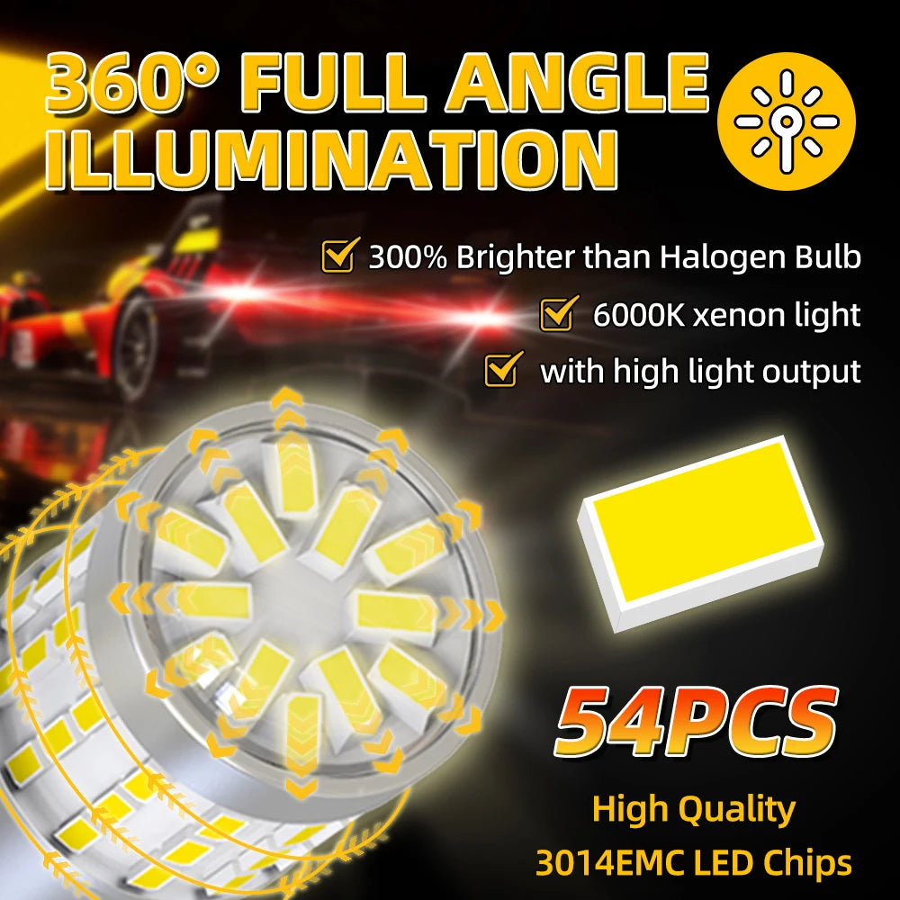 LED Interior Light Kit for VW P21 - Canbus Error-Free Interior Bulbs