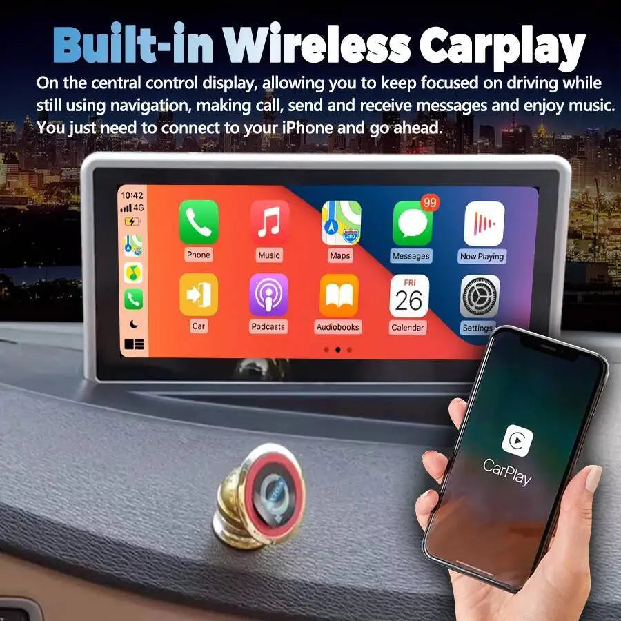 For Volvo S80 S80L V70 2006 - 2010 Android 15 Car Multimedia Video Player 8.8" screen GPS  | AUTOKITSHOP