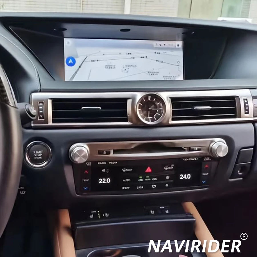 CarPlay Android 14 Touch Screen Car Radio For Lexus GS GS200 GS250 GS300 GS350 GS450 2012-