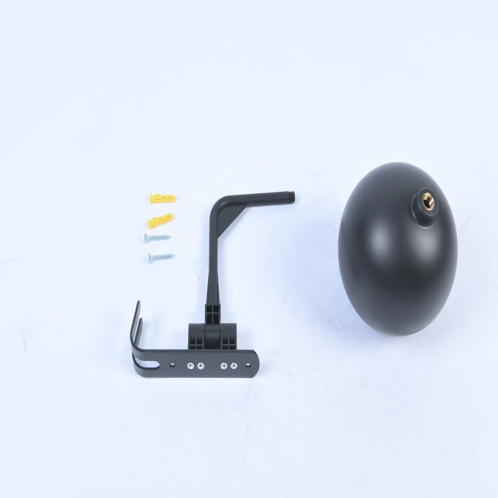 Motorcycle Helmet Holder 180 Degree Rotation With Hooks For Coats Caps Accessories