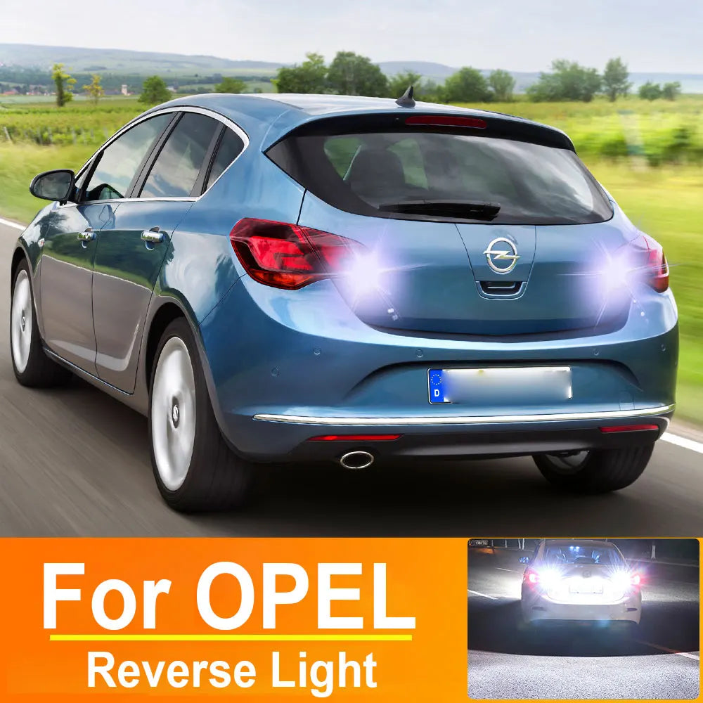 2-Piece LED Interior Light Kit for Opel Astra J Corsa D Insignia A Mokka W16W T15 921 912 LED Canbus No Error - Canbu...