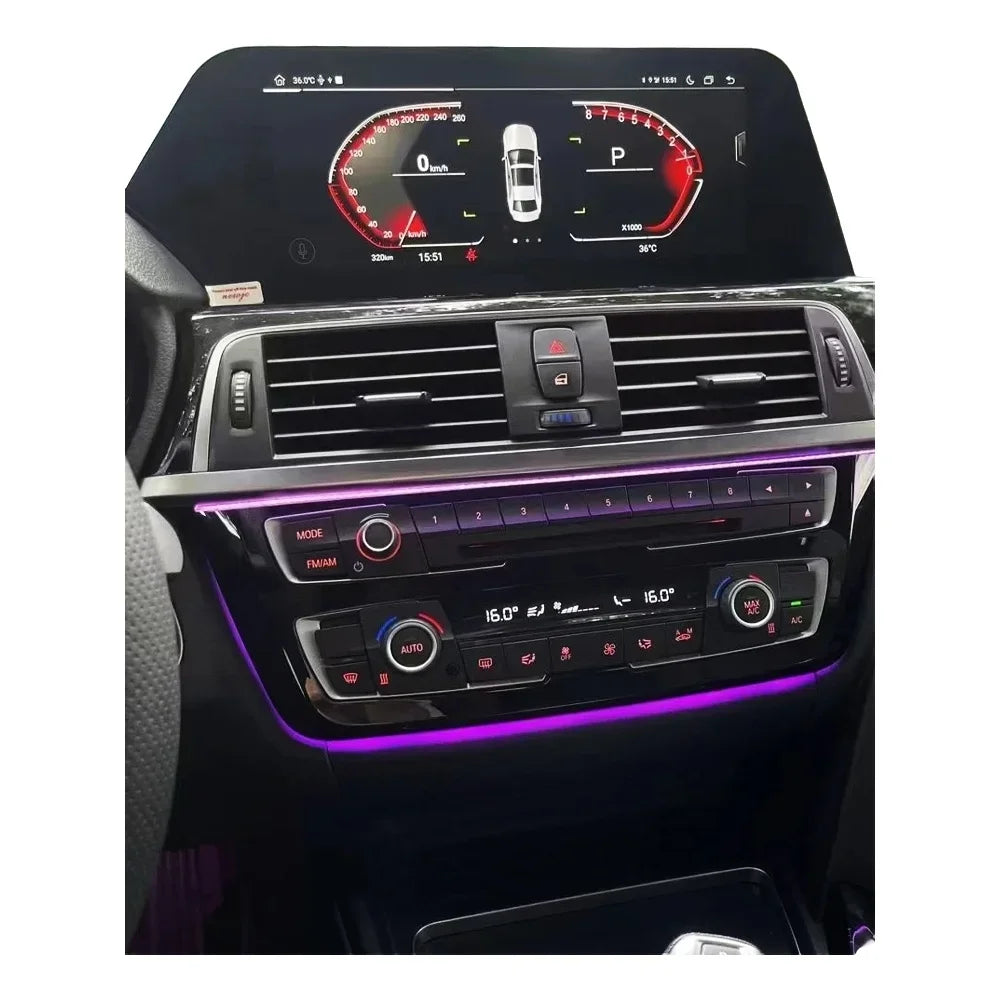 4G BT blade screen Android 14 For BMW Series 3 4 F30 F31 F32 F33 F34 F36 2012 - 2019 10.25