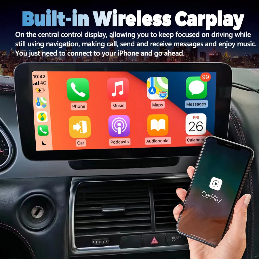 Qualcomm 2.8GHZ For Audi Q7 4L 2005-2015 Car GPS Navi Multimedia Stereo Android 13 12.3Inc | AUTOKITSHOP