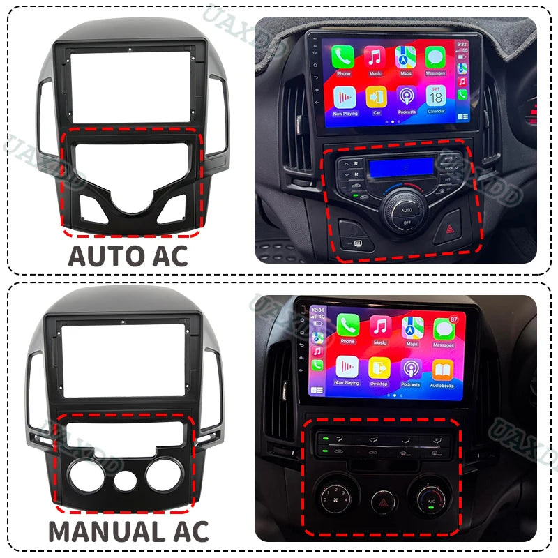 For HYUNDAI 2009 I-30 9INCH Car Radio Android Stereo Audio Screen Multimedia Video Player