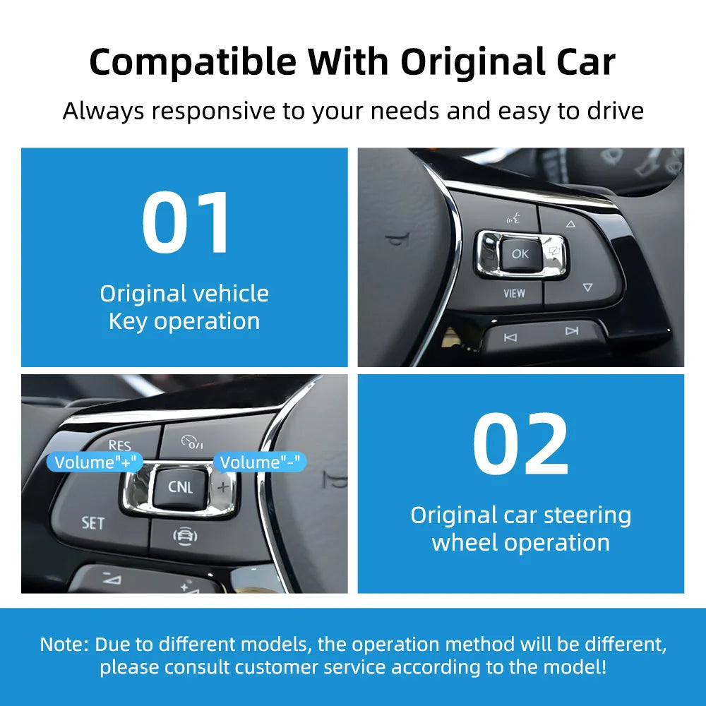Wireless Carplay Android Auto for VW Volkswagen MIB2 Golf 7 Tiguan Polo Seat OEM Screen Up | AUTOKITSHOP
