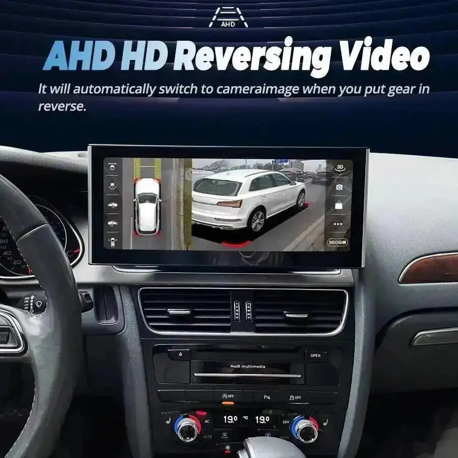 For AUDI A4 A5 2009-2016 Car Radio CarPlay Android 14 Touch Screen Multimedia Video Player