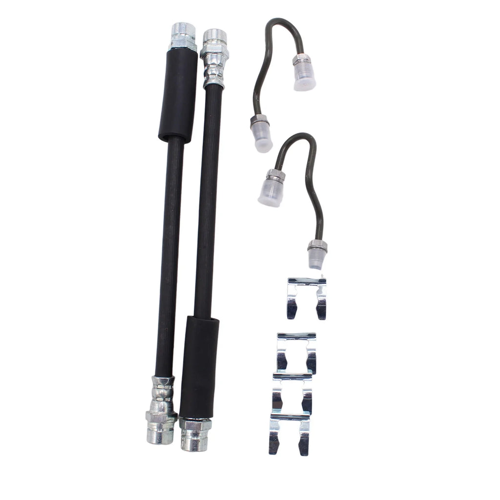 Brake Hoses Pipes Clips Rear 1K0611763E 1K0611763F FOR Volkswagen Golf MK5 MK6 Touran FOR