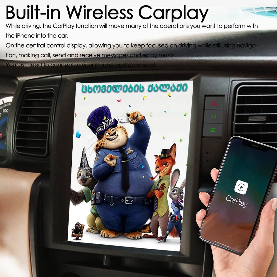 For TOYOTA Corolla EX 04-12 BYD F3 Android 14 10.4Inch Touch Screen Car Multimedia Auto Vi | AUTOKITSHOP