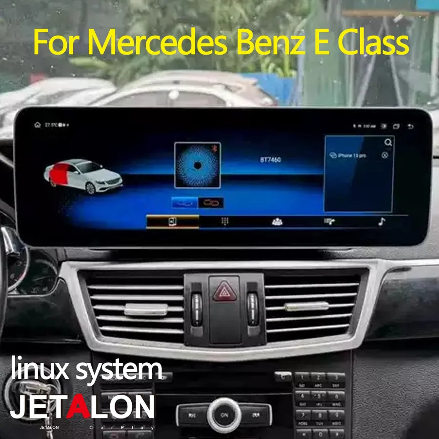 14.9 Inch Android Car Radio For Mercedes Benz E Class W212 2010-2015 NTG4.0 4.5 5.0 Multim