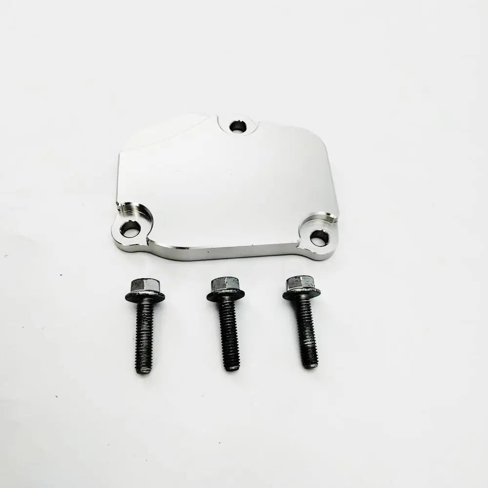 Aluminum Timing Chain Tensioner Cover Plate Set For Honda Acura K-S01Yries K20 K24