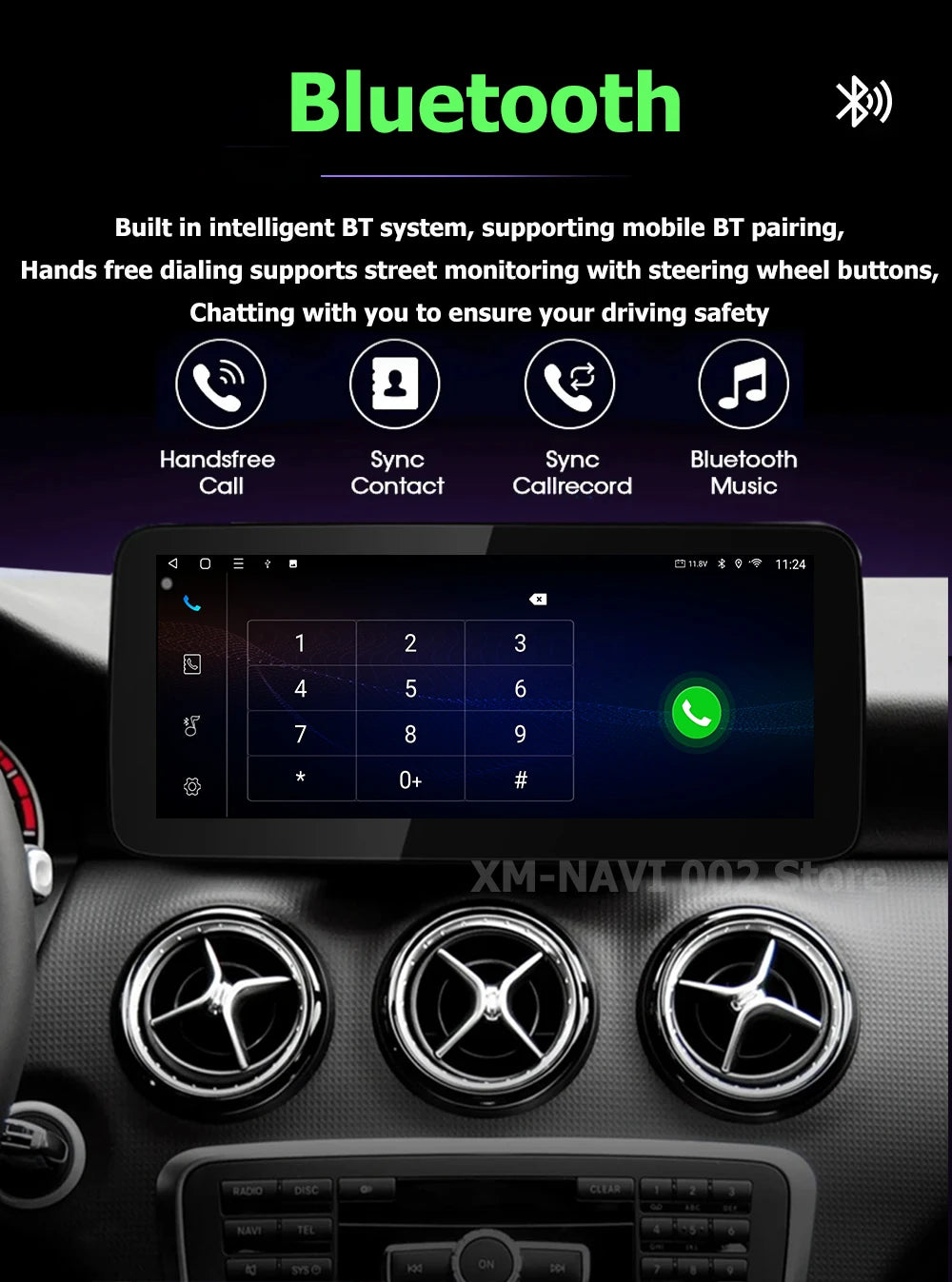 Android Auto Carplay RHD For Mercedes Benz E Class W212 2009 - 2015 Car Auto Multimedia Pl