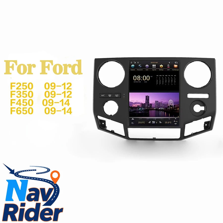 12.1" Android Screen Radio For Ford F250 F350 F450 F650 2008 2016 GPS Carplay Car Multimed | AUTOKITSHOP