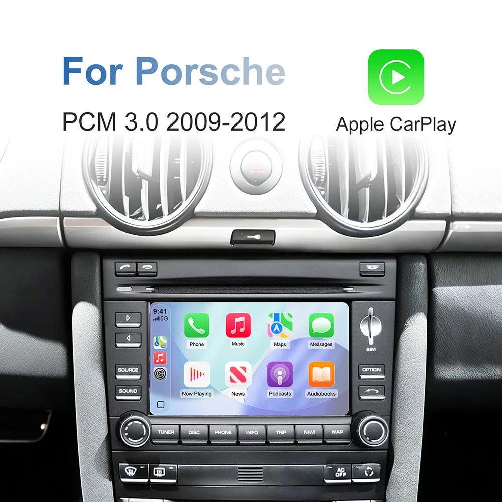 Wireless CarPlay Android Auto for Porsche Cayanne Cayman Boxster Panamera PCM3.1 PCM3.0 PC
