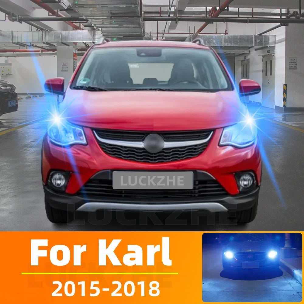2-Piece LED Interior Light Kit for Opel Karl Accessories - Canbus Error-Free Bulbs | AUTOKITSHOP