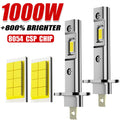 H1 LED Headlight Bulb 600000LM 1000W High Power Auto Fog Lamp 6500K 12V Led Lights for Car