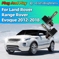 6000K LED Headlights HID D3S Turbo Car Light Bulbs 30000LM For Land Rover Range Rover Evoq