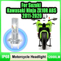 H7 LED Motorcycle Headlight Canbsu Plug And Play 6000K White Moto Front Light For Suzuki K