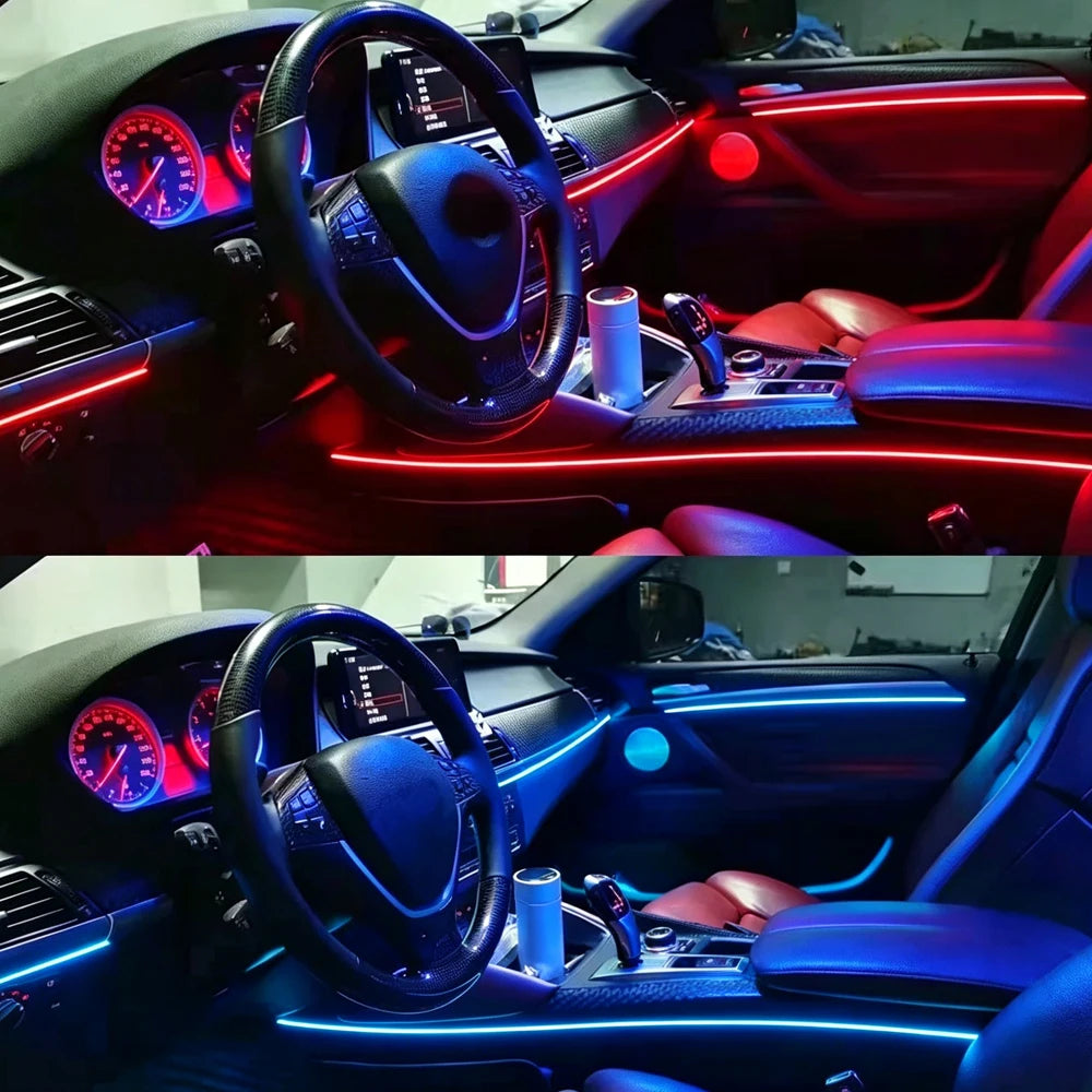 64 Color - Ambient Light - for Porsche 2016-2023 - Car Interior Lighting