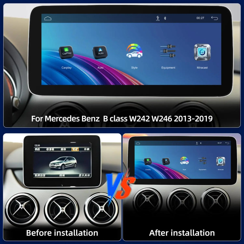 LED Interior Light Kit for Mercedes Bclass W242 NTG4 - Canbus Error-Free Interior Bulbs