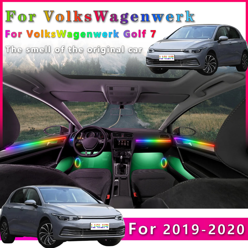 RGB - Ambient Light - for VW 2019-2020 - App Control - Car Interior Lighting | AUTOKITSHOP