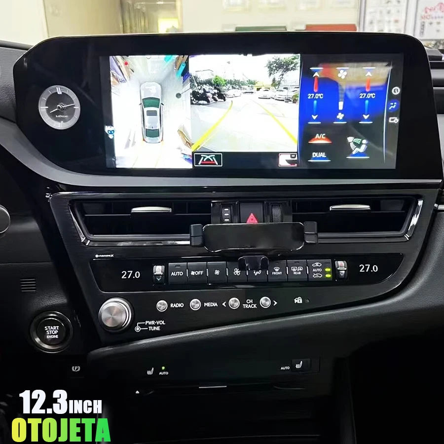 12.3inch Touch Screen Navi Carplay Car Radio For Lexus ES ES300h ES350h ES300 ES330 ES350