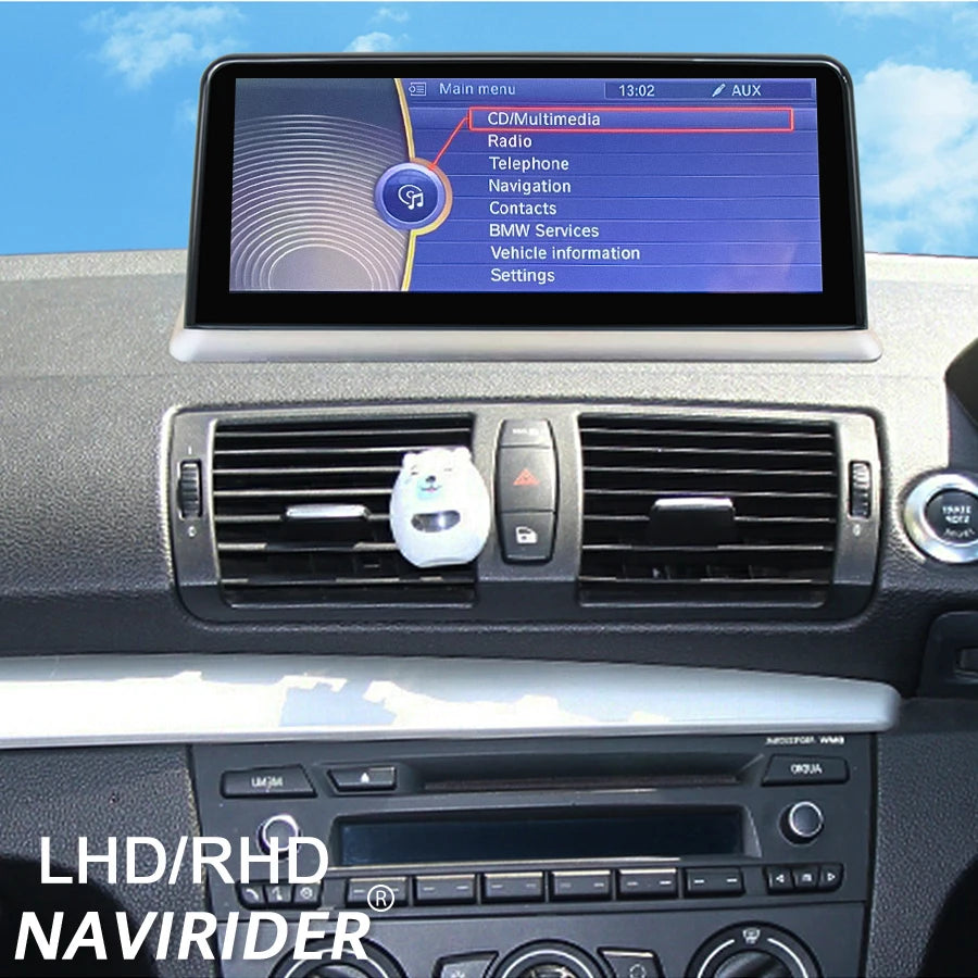 Car Multimedia Video Player For BMW 1 Series E81 E82 E87 E88 2006-2011 GPS BT LHD RHD Andr
