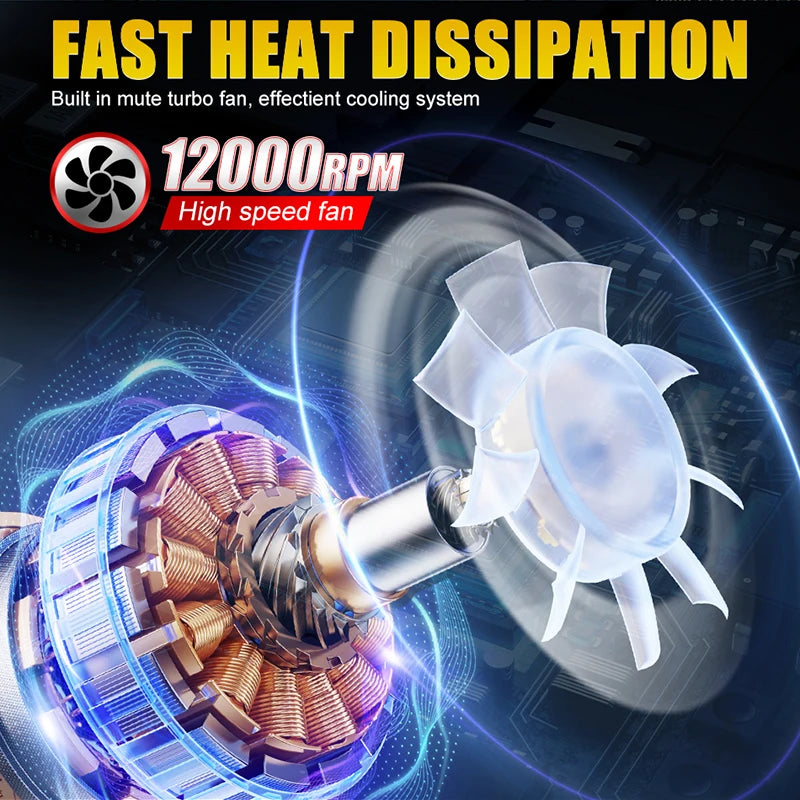 1300W H1 K7C LED Headlight 1500000LM Led Canbus Car Lamps H3 H4 H7 H11 9005 9006 9012 HB4