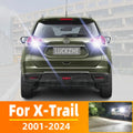 2-Piece LED Interior Light Kit for Nissan X-trail XTrail T30 T31 T32 T33 2001 -2019 - Canbus Dome Map Door Trunk Bulb...