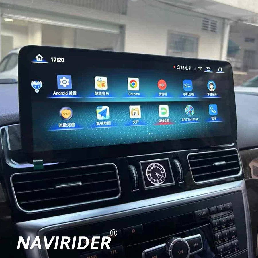 12.3inch 2400*960 Car Video For Mercedes Benz ML GL Gle GLS W166 2012-2018 Player GPS Andr