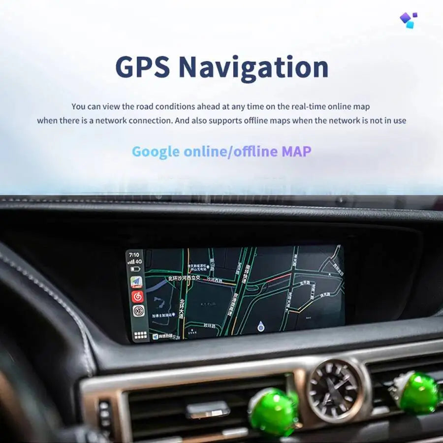 10.25inch Linux Car Radio CarPlay ForLexus gs GS200 GS250 GS300 GS350 GS450 2013-2019 Mult