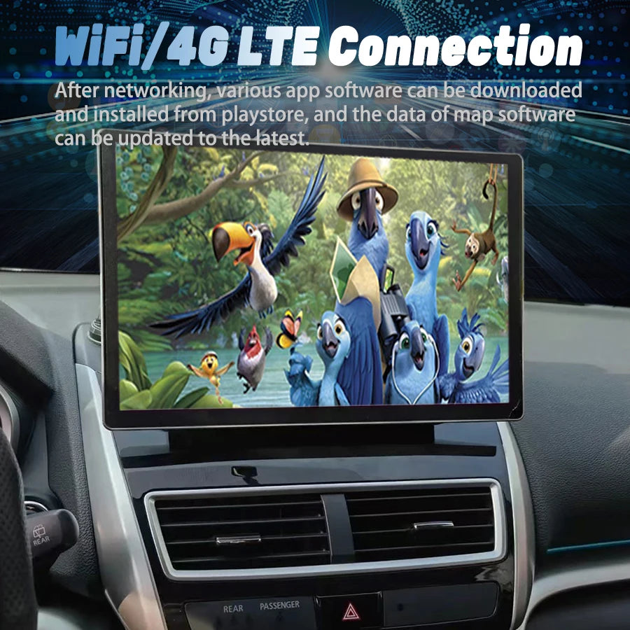 13.3inch For Mitsubishi Eclipse Cross 2018-2021 Android 14 Car Radio Navi GPS Multimedia P