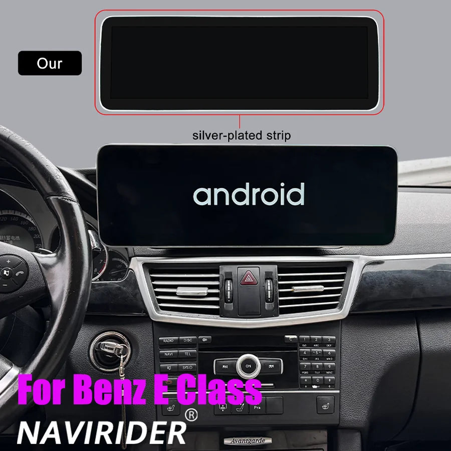 Touch Screen Carplay For Mercedes Benz E Class W212 2010-2015 NTG 4.0 4.5 5.0 Car Radio An | AUTOKITSHOP