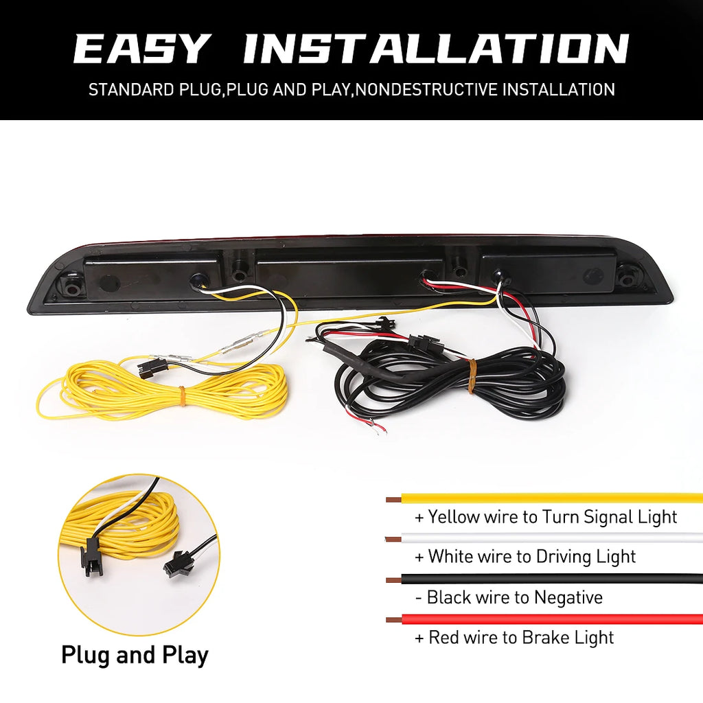 Third Brake Light For F150 2015 - 2022 F250 F350 F450 Ranger 2019 2020 2021 LED Additional | AUTOKITSHOP