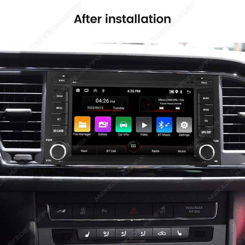 7inch Android 15 Car Radio For Seat Leon MK3 5F 2012-2018 Multimedia Player GPS Intelligen