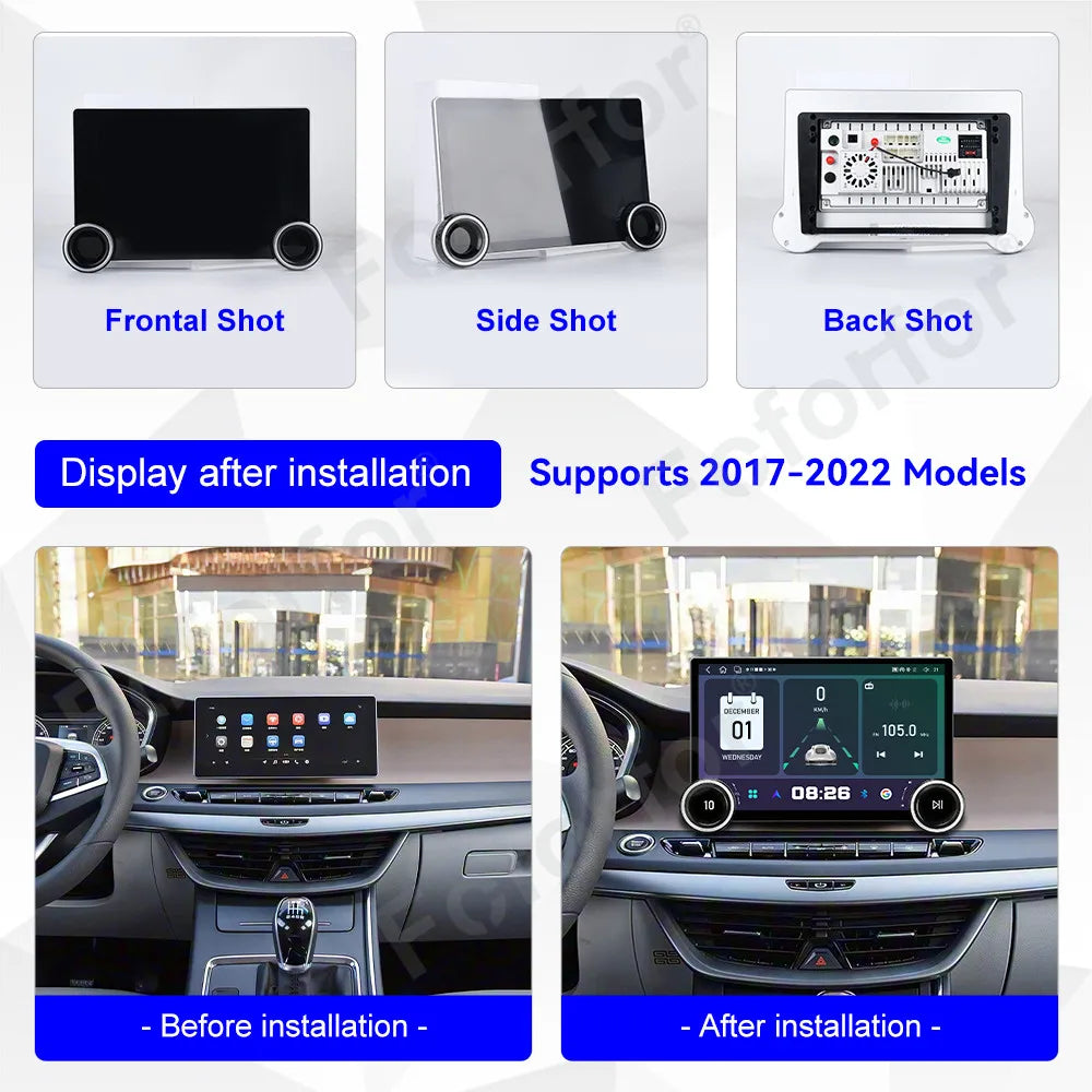 Android 15 11.5 Inch Wireless CarPlay Multimedia Large HD Touch Screen GPS Navi Car Radio