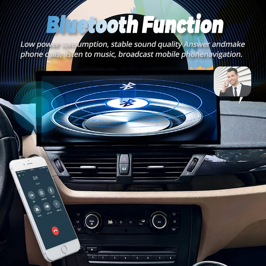 15.8inch Android For BMW X1 E84 2009-2015 Car Stereo Radio Multimedia Screen Player GPS Na