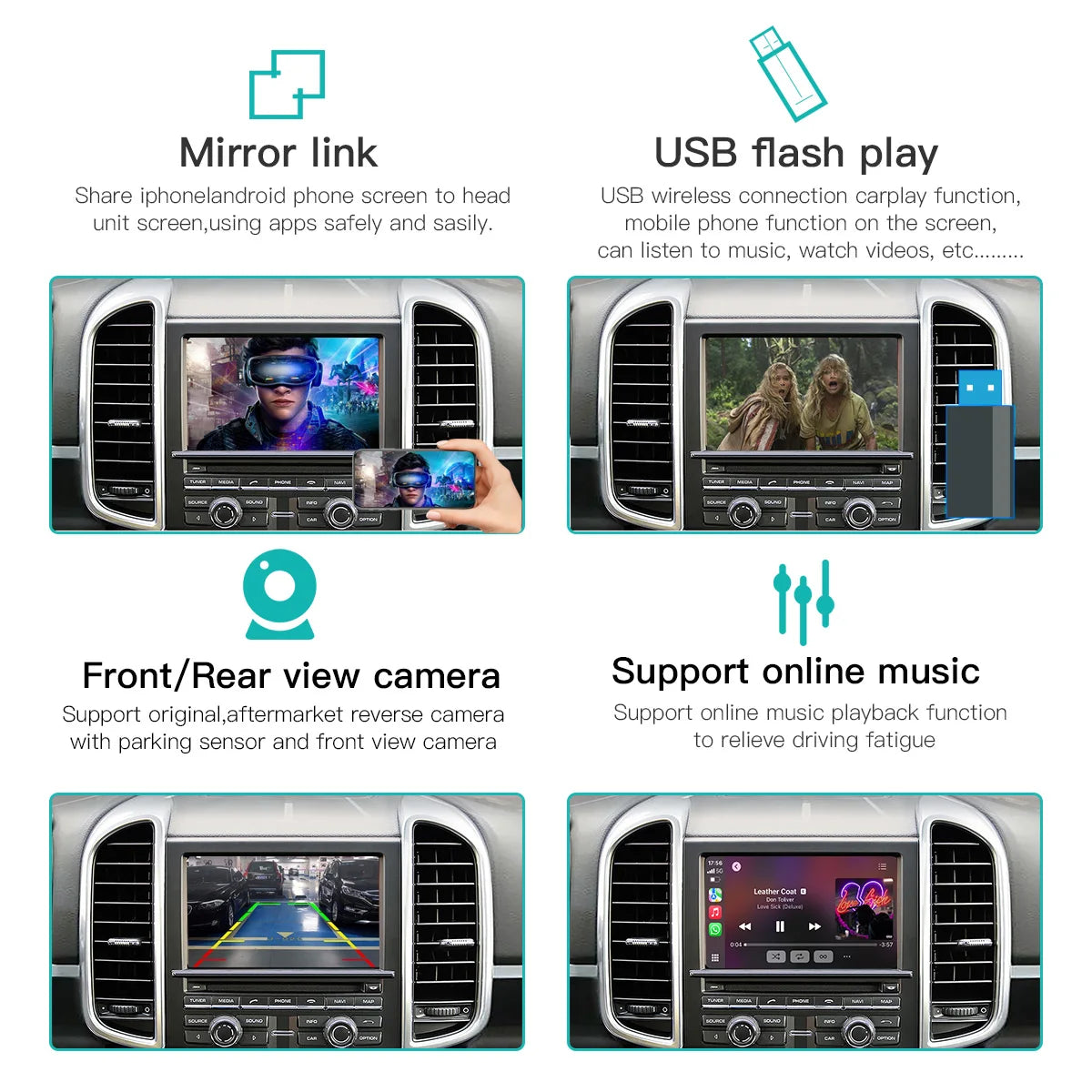Wireless Carplay Module Android Auto Adapter For PCM3.1 Porsche/Panamera/Cayenne/Macan/Cay | AUTOKITSHOP