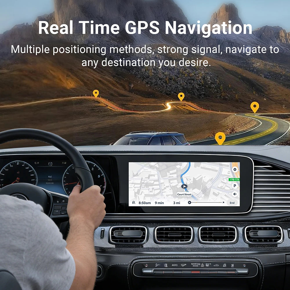CarPlay AI Box for Wired and Wireless CarPlay System, Support BMW Android 13, 8GB RAM+128G