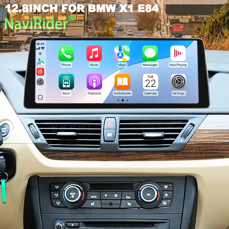 12.8inch Android Car Radio For For BMW X1 E84 2010-2015 CIC System Stereo AUTO Multimedia