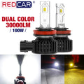 H7 Car Fog Lamp 9005 HB3 9006 HB4 Car LED Headlight 9012 Hir2 H8 H9 H11 H16JP H10 Led Auto