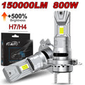 H7 H4 LED Headlight 1:1 Mini Size Car Headlight H11 9005 HB3 9006 HB4 LED Bulbs Auto Lamp