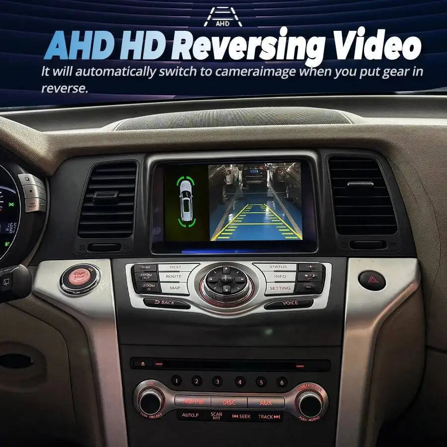 Tape Recoder DSP Carplay 2 Din Android 15 8+256G Screen For Nissan Murano Z51 2011-2015 Ra