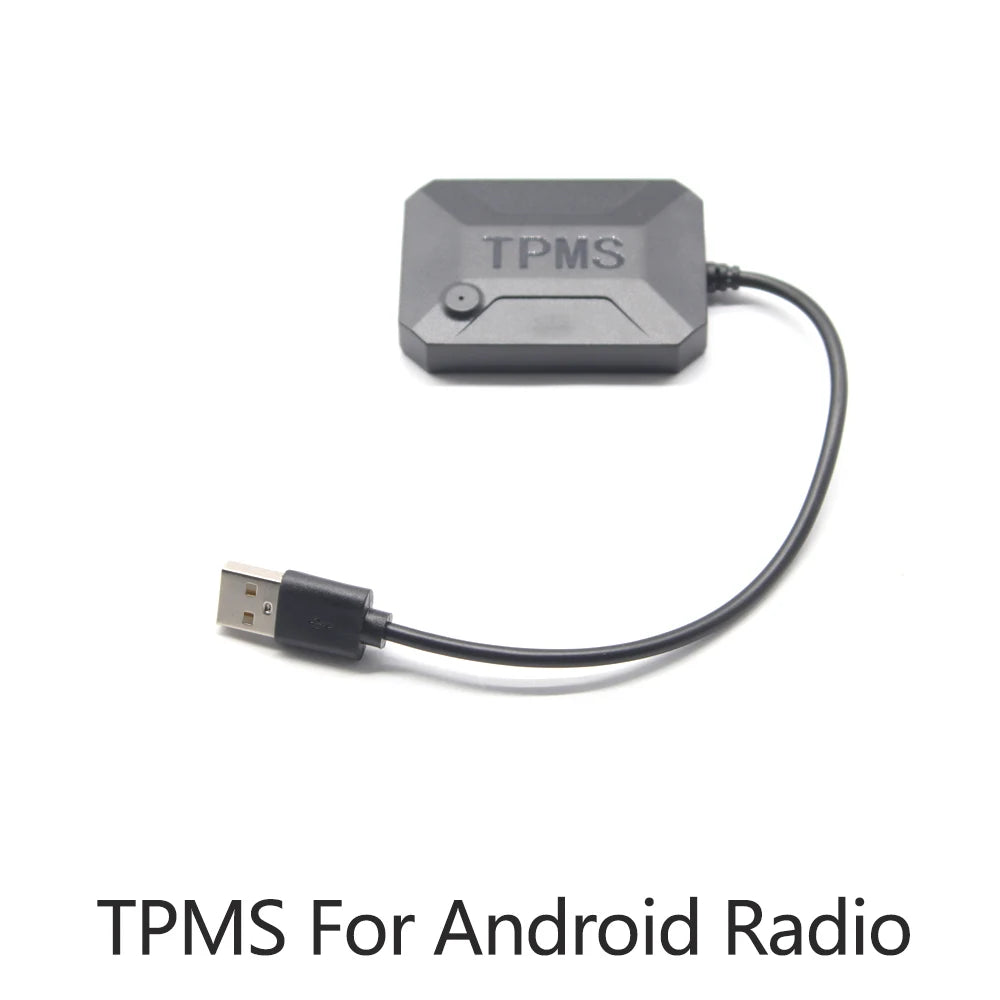Nunoo USB TPMS Android Car Tire Pressure Monitor With 4 Internal Sensor Alarm System Displ