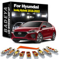 10-Piece LED Interior Light Kit for Hyundai 2016-2020 - Canbus Error-Free Interior Bulbs