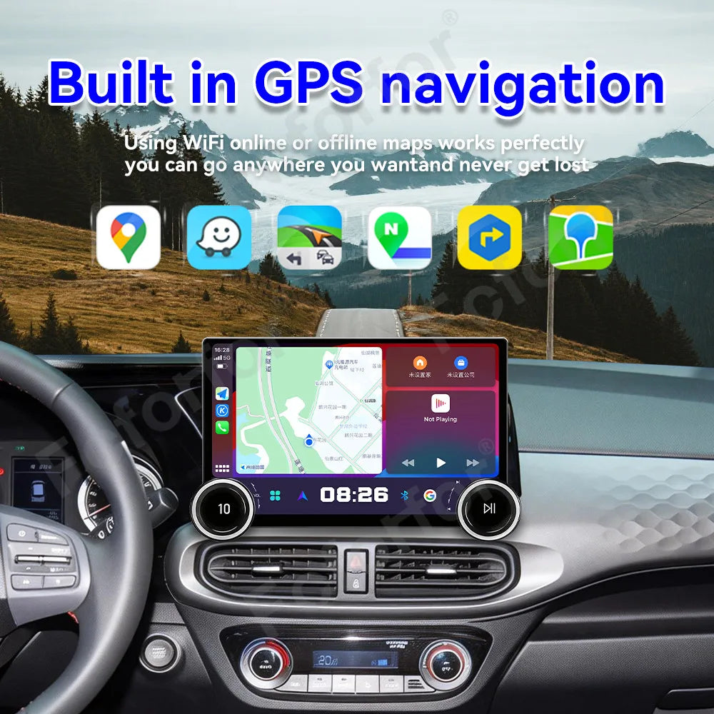 Smart Navigation Android 15 11.5 Inch HD Touch Wireless CarPlay Android Auto GPS Navi Car