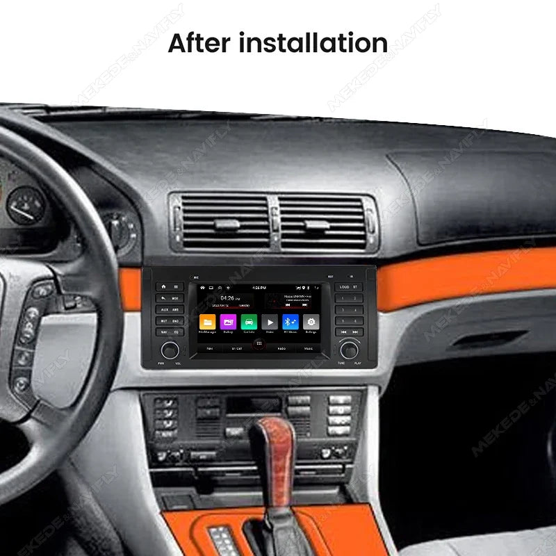 7inch IPS Screen Android 2 Din Car Radio for BMW 5 E39 1995 - 2003 E53 X5 M5 Carplay Auto  | AUTOKITSHOP